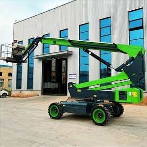 Plataforma Elevadora Articulada Eléctrica Autopropulsada Original con Mesa Telescópica para Trabajo Aéreo (Cesta Elevadora) en Venta - Product Image 5