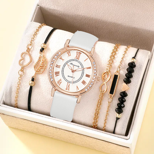 Relojes de Lujo para Mujer 9832 con 5 Pulseras, Conjunto de Relojes de Moda para Mujer 2023, Montre Femme - Product Image 2