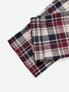 <b>Top</b> Demanded <b>Men</b> Plaid Flannel Pant Trouser with Custom logo Printed Sleeping Wear Drawstring <b>Pajama</b> Flannel <b>Men's</b> Pants - Product Image 2