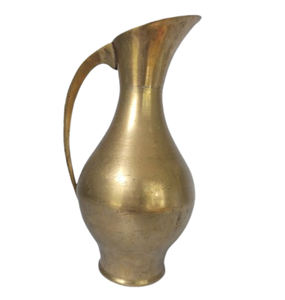 Grande carafe en métal argenté, pichet à vin et jus en métal, 350 ml, 1000 ml, fait main - Product Image 5