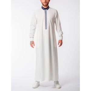 Best Seller High Quality <b>Islamic</b> <b>Clothing</b> for Men Most Trending Plus Size Thobe Jubba Breathable Traditional Muslim <b>Clothing</b> - Product Image 1