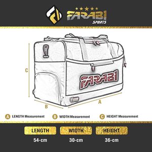 Bolsa de Lona Deportiva Farabi Personalizada al por Mayor, de Gran Capacidad, para Artes Marciales Mixtas (MMA), de Nailon/Poliéster, para Viajes, Gimnasio, Entrenamiento de Boxeo - Product Image 6