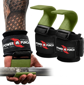 Correas de neopreno para muñeca con agarre profesional, resistentes al desgaste, para levantamiento de pesas, fitness, ejercicios de shrugs y gancho. Venta al por mayor. - Product Image 4