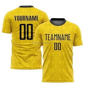 Maillot de football de l'équipe nationale de France en polyester 100 %, personnalisable par sublimation, imperméable, léger, respirant, antibactérien, col rond, pour l'entraînement - Product Image 2