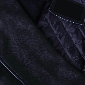 Blouson universitaire en toile pour homme grande taille avec logo personnalisé 2025, col montant, vente en gros, blousons universitaires vierges style Letterman - Product Image 4