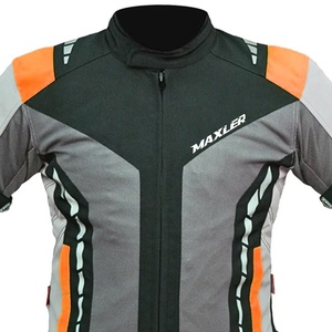 Veste de moto en velours côtelé léger pour homme Protection d'armure approuvée CE Textile respirant équipement d'équitation d'été support avant pour - Product Image 4