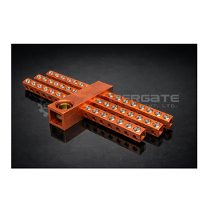 Kit de Barra de Tierra de Aluminio Fácil de Instalar con Tornillos para una Conexión Segura de Cables en Caja de Distribución de 2 y 4 Vías - Product Image 1