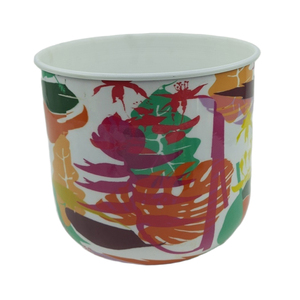 Ensemble de 3 pots à plantes en fer de conception unique, grande taille, couleur cuivre antique, pour la décoration de la maison et du jardin, faits à la main - Product Image 1
