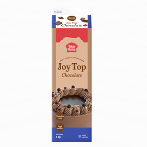 ครีมแต่งหน้าเค้กชนิดไม่ใช้นม ยี่ห้อ Joy Top รสช็อกโกแลต ขนาด 1 กก. สำหรับตกแต่งเบเกอรี่ ฮาลาล รับผลิตแบบ OEM/ODM ปรับแต่งได้ตามต้องการ - Product Image 1