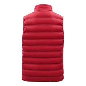 Chaqueta de Invierno para Hombre INTERKNIT INTERNATIONAL, con Capucha, Cuello Alto, Resistente al Viento, Transpirable, Diseño Casual a Rayas, Poliéster - Product Image 3