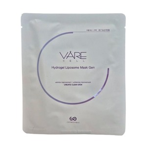 [D&S Cosmedique] แผ่นมาส์กหน้าไฮโดรเจลลิโปโซมออร์แกนิคเกาหลี Varecell (ขนาดพกพา) ขายส่ง พร้อมรับผลิตแบบ OEM - Product Image 1