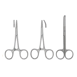 Kit de Cirugía Menor de 23 Piezas, Juego de Instrumentos Quirúrgicos de Acero Inoxidable Alemán, Portaagujas, Tijeras, Pinzas, Bisturí - Product Image 3