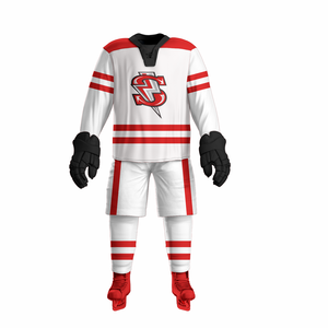 Camiseta de Hockey sobre Hielo Personalizada para Hombre, Venta Caliente 2026, Ropa Deportiva Duradera de Secado Rápido con Nombre del Equipo, Venta al Por Mayor, Impresión por Sublimación Cosida - Product Image 1
