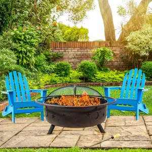 Brasero Decorativo Hecho a Mano para Jardín, Calentador Exterior, Brasero de Acero Premium Hecho a Mano, Brasero para Patio, ZAHID EXPORTS - Product Image 3