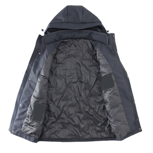Men's Winter Sport Windbreaker <b>Jacket</b> 100% Polyester Nylon Eco-Friendly Breathable Fashion Streetwear Stand Collar <b>Waterproof</b> - Product Image 4