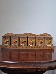 Contenedor de Especias de Madera Multifuncional para Decoración del Hogar, Herramienta para Hierbas y Especias con un Diseño Elegante de Universal Overseas - Product Image 2