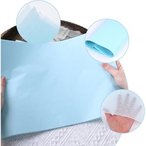 Papier de soie bleu ciel 14x10 pouces, lot de 330 feuilles pour mariages, anniversaires et projets d'artisanat DIY, pour projets artistiques et emballage cadeau - Product Image 2