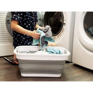Cesto per Bucato Pieghevole in Plastica da 41L (10,8 Galloni), Contenitore Portatile Salvaspazio per Lavaggio e Organizzazione - Product Image 2