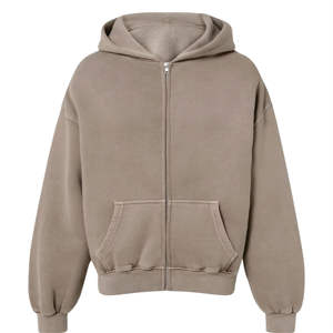 Sweat à capuche zippé pour homme style streetwear en vente / Quantité en gros, qualité supérieure, prix raisonnable, sweats à capuche zippés - Product Image 1