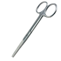 Kit de coupe d'oreilles en acier inoxydable de qualité supérieure, ciseaux, pinces, lames de scalpel, instruments chirurgicaux vétérinaires ergonomiques