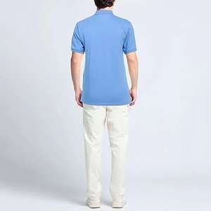 Camisetas de Trabajo Personalizadas con Logotipo, Diseño Unisex a Cuadros, Algodón Peinado, Fibra de Bambú, Transpirables, Manga Corta, Uniformes de Negocios para Hombre 2026 - Product Image 3