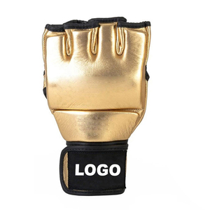 Gants de boxe pour hommes entièrement personnalisés en cuir imperméable de haute qualité, légers, pour MMA - Product Image 5