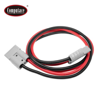 Kabel Konektor Arus Tinggi 50A 8AWG Kabel Daya Baterai 0.3m‑10m Kabel Harness Steker Jantan ke Jantan untuk Baterai Penyimpanan Tenaga Surya RV