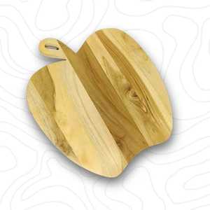 Rectangle Acacia Wood Durable Anti-Bacterial Foldable Lightweight Dishwasher Safe Serving Board Side Handle Stylish Charcuterie - Product Image 5