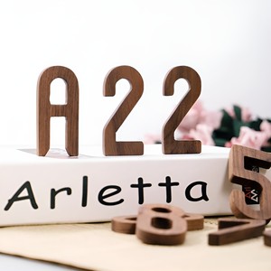 High Quality <b>Wood</b> Alphabet Decoration Letter New Design Hanging Wall Letters for Home Indoor Decor - Product Image 4