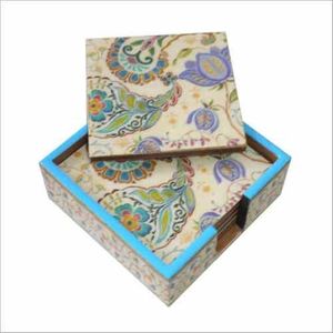 Epoxy Resin Coasters & Placemats with Customized Color Design UV Printing Custom Logo-Durable <b>Tabletop</b> Decor for Wedding Favors - Product Image 5