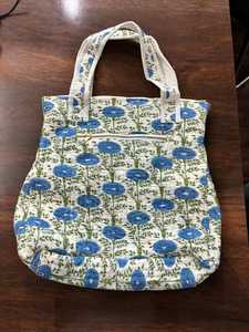Block Printed Quilted Bags Embroidery Solid Color Crafted Quality <b>Canvas</b> for Stylish Everyday Use Wholesale Supply Export - Product Image 3