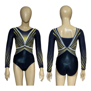Custom Made Girls <b>Gymnastics</b> Leotard <b>Clothes</b> Dance Wear Sublimation Leotards Cotton Bodysuit for Dancing Fabric Eco-Friendly - Product Image 2