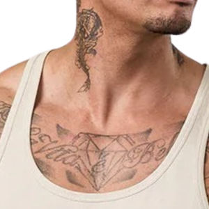 Custom Breathable Mens 180g Heavyweight Cotton Oversized <b>Tank</b> <b>Top</b> Front Gym Workout Fitness Streetwear Casual Summer <b>Loose</b> Fit - Product Image 4