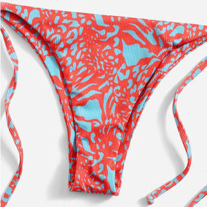 Ensemble de bikini pour femmes, maillot de bain deux pièces, vêtements de plage d'été, logo personnalisé, fabricant OEM - Product Image 4