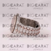 Montre en diamant la plus vendue, montre de luxe durable pour les sports d'hiver et les vacances, disponible pour l'exportation