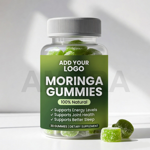 Gummies à l'extrait de feuille de Moringa, saveur naturelle, complément alimentaire, fournisseur en gros OEM, marque privée - Product Image 2