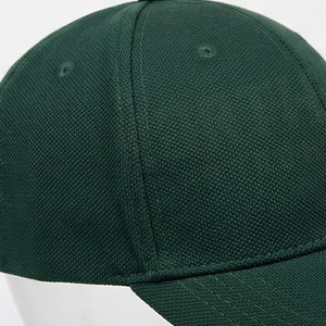 Casquette de baseball verte à 6 panneaux unisexe en maille ajustée, couleur unie, décontractée, printemps-été, taille adulte 56-58CM - Product Image 5