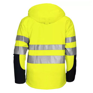Vestes Softshell Imperméables Haute Visibilité pour la Construction, Vêtements de Travail, Sécurité, Bande Réfléchissante, Vestes de Sécurité pour Hommes - Product Image 6