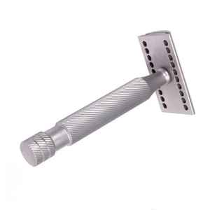 มีดโกนหนวดสแตนเลสสตีลคุณภาพสูงแบบกำหนดสีได้ พร้อมใบมีดคมสองคม ใช้ซ้ำได้ เหมาะสำหรับช่างตัดผม - Product Image 2