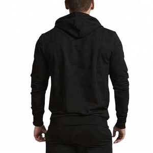 Wholesale Manufacturer Heavyweight 100% Cotton <b>Hoodie</b> Men Custom Embroidery Logo Black Fleece <b>String</b> Oversized <b>Hoodie</b> Unisex - Product Image 1