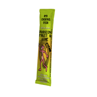 Nieuwe RTD Cocktail Stick Passievrucht Lime 10% ABV Suikerarm Premix Alcohol Cocktail Sachet Mix Sprankelend Water 65ml Hoog