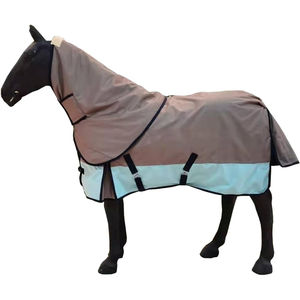 Alfombras de Invierno Cálidas para Caballos, Impermeables, Transpirables, de Forro Polar, Poliéster y Algodón, Equipo de Equitación, Personalizadas, de 2 Patas - Product Image 5