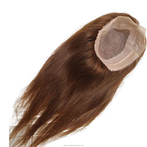 Premium <b>hair</b> toppers for women real <b>human</b> <b>hair</b>, Brown shade ensures natural blend, secure fit, and confidence - Product Image 3