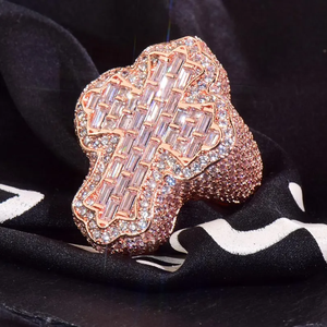 Bague de championnat personnalisée Starspire Jewels, en argent sterling 925 plaqué rhodium, sertie de moissanite taille brillant, style hip-hop - Product Image 5