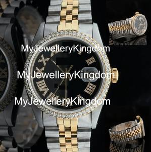 Montres de luxe de haute qualité pour femmes et hommes, serties de diamants Moissanite VVS - Product Image 5