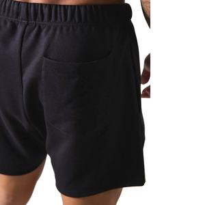 Personnalisé Long French Terry Hommes Formation Athlétique Court Avec Cordon Unisexe Polaire Coton Shorts Blanc Gym Sweat Shorts Pour Hommes - Product Image 5