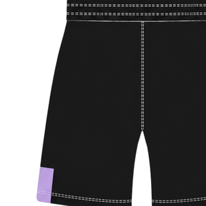Pantalones Cortos de Rugby Negros con Lavanda, Cintura Elástica con Cordón, Uniforme de Equipo Geométrico Personalizado, Ropa Deportiva Transpirable para Entrenamiento - Product Image 4