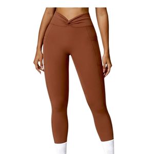 Leggings de Yoga de Compresión con Bolsillos para Mujer, Cintura Alta, Suaves como la Mantequilla, Pantalones de Gimnasio, Ropa Deportiva al por Mayor, OEM ODM - Product Image 1