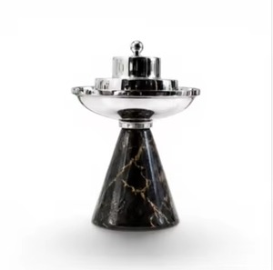 Brown Color Trending Incense Burner <b>Box</b> Set Handmade Resin Bakhoor Arabian Style Eid <b>Ramadan</b> <b>Gift</b> Mubarak Oud Incense - Product Image 5