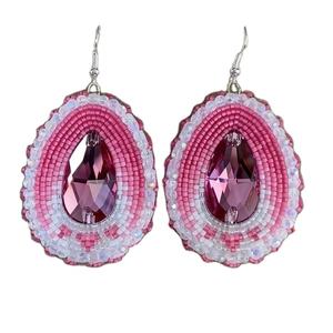 Pendientes de Moda Hechos a Mano con Cuentas Bordadas, Joyería India para Mujeres y Niñas, Calidad de Exportación por MD HANDICRAFTS - Product Image 1